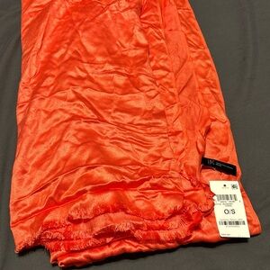 INC Coral Scarf